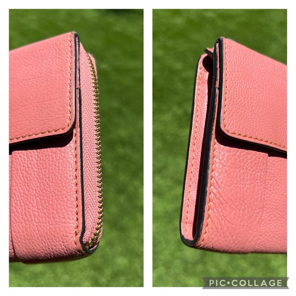 CHLOE Elise Leather Long Wallet 💯 Authentic EUC - Picture 10 of 16